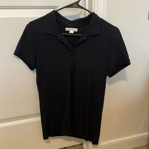 Black Aeropostale polo shirt, worn once